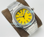PPF Factory Patek Philippe Nautilus 5711 Yellow Dial Swiss Replica Watch 40MM